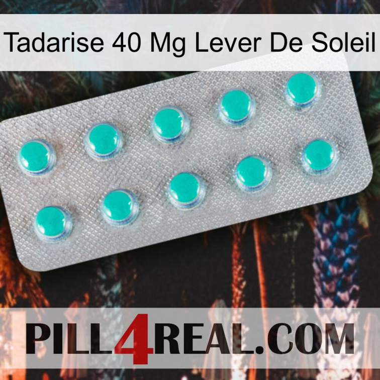 Tadarise 40 Mg Sunrise 28